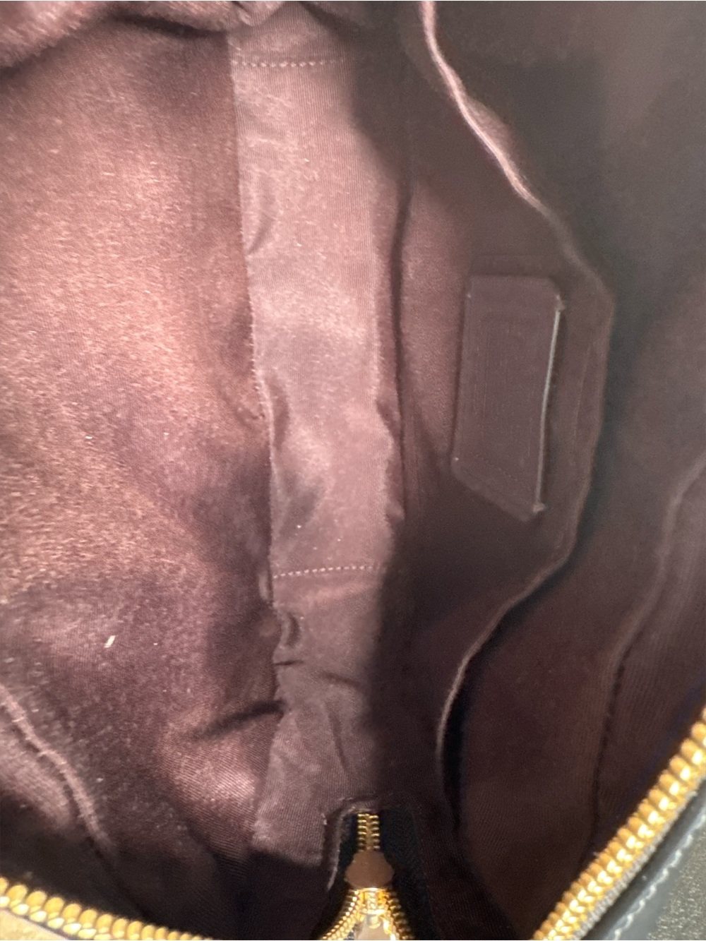 COACH Jamie Camera Crossbody Bag, Brown Signature Coated Canvas Bag - Picture 9 of 9
